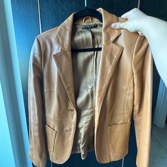 70s styled leather jacket - Picture 3 of 4